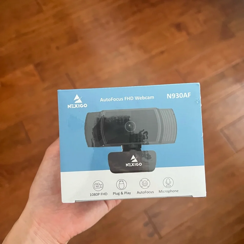 NexiGo N930AF Webcam with Microphone for Desktop